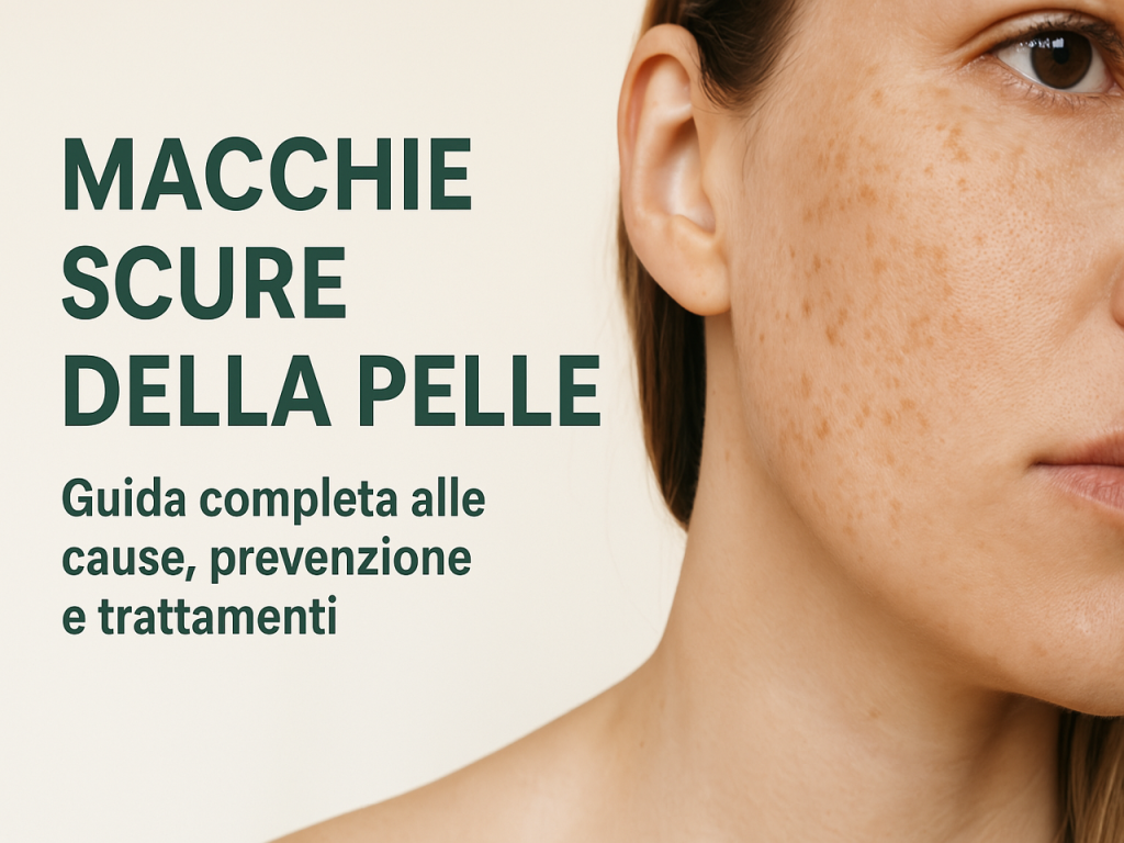 Macchie scure della pelle: cause, prevenzione e trattamenti efficaci