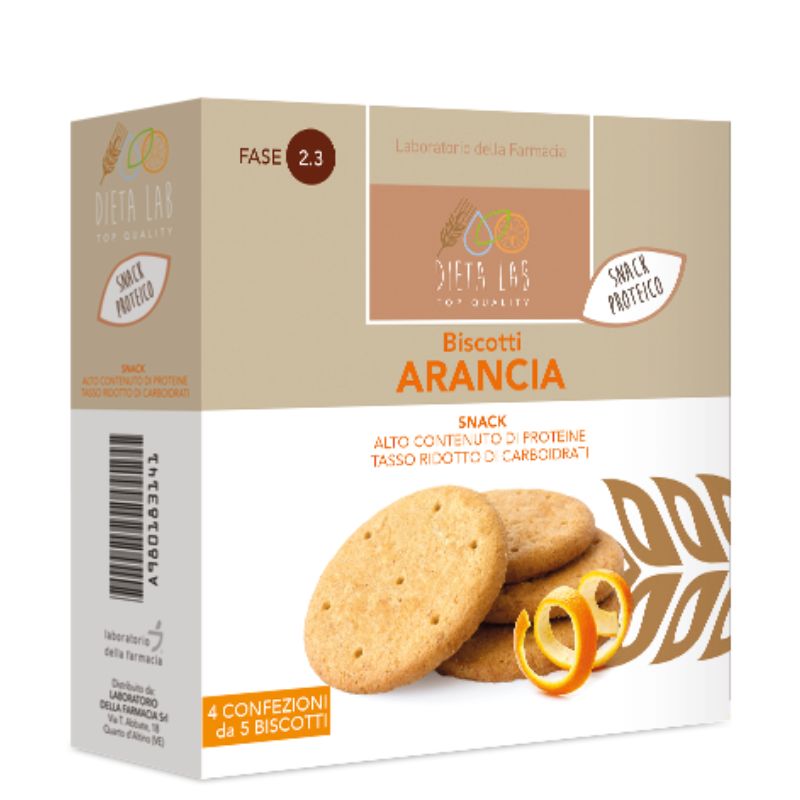 Confezione Dietalab Biscotti Arancia
