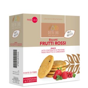 Confezione Dietalab Biscotti Frutti Rossi