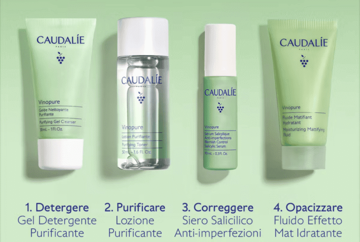 Vinopure di Caudalie: la routine naturale contro l’acne giovanile e la pelle impura