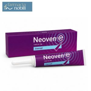 Immagine di confezione e tubo con cannula di LDF Noven E crema emorroidi