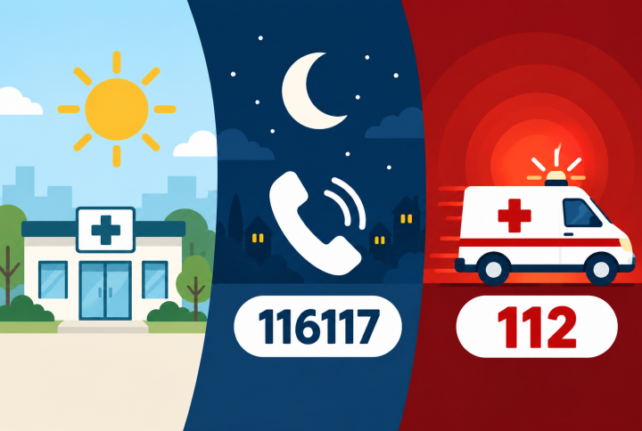 Medico, guardia medica o 112? A chi mi devo rivolgere in caso di emergenza?